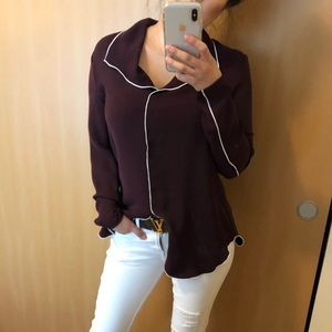Aritzia Babaton Rena Shirt in XS
